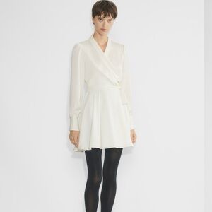 aritzia babaton hyde satin mini dress